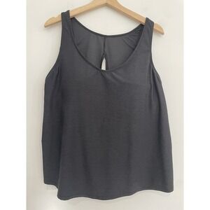 Kona Sol Women's Active Tank Top‎ Open Back Size XL Black